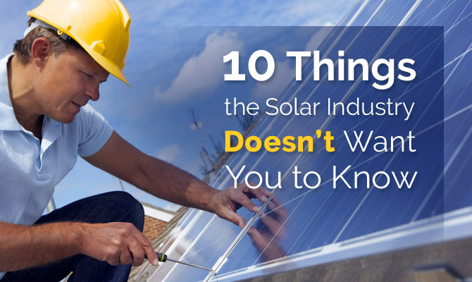how to avoid a problem with solar energy