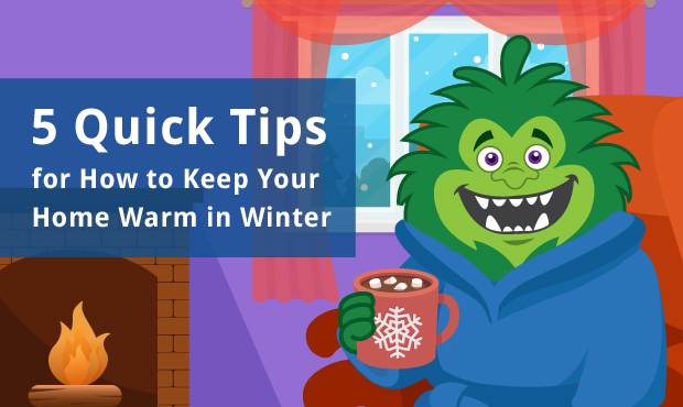 how to keep home warm in winter