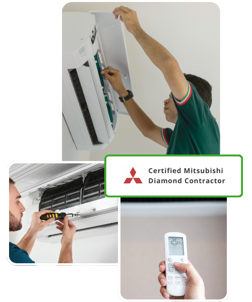 Certified Mitsubishi Diamond Contractor
